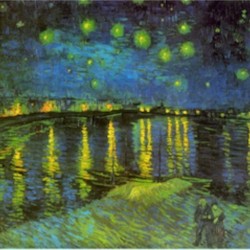 Rhone by Van Gogh